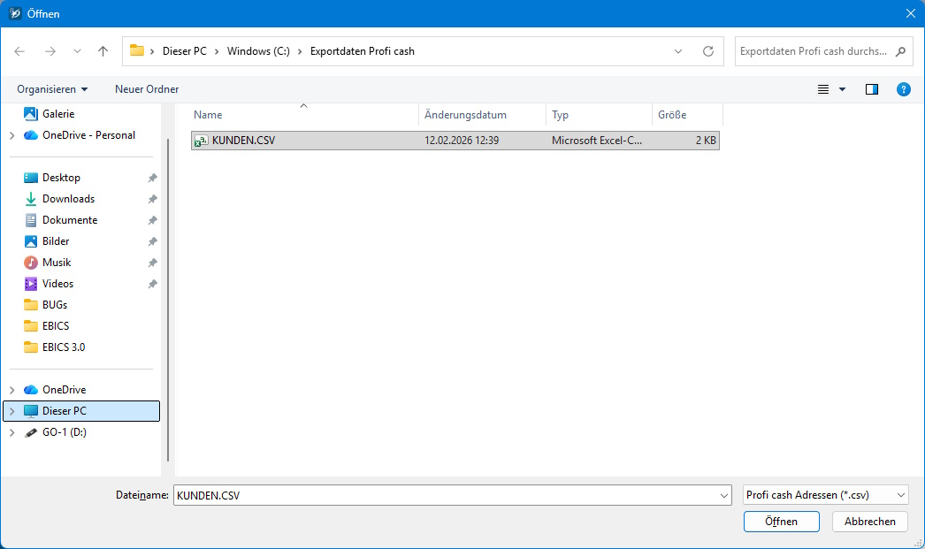 Screenshot Windows-Explorer