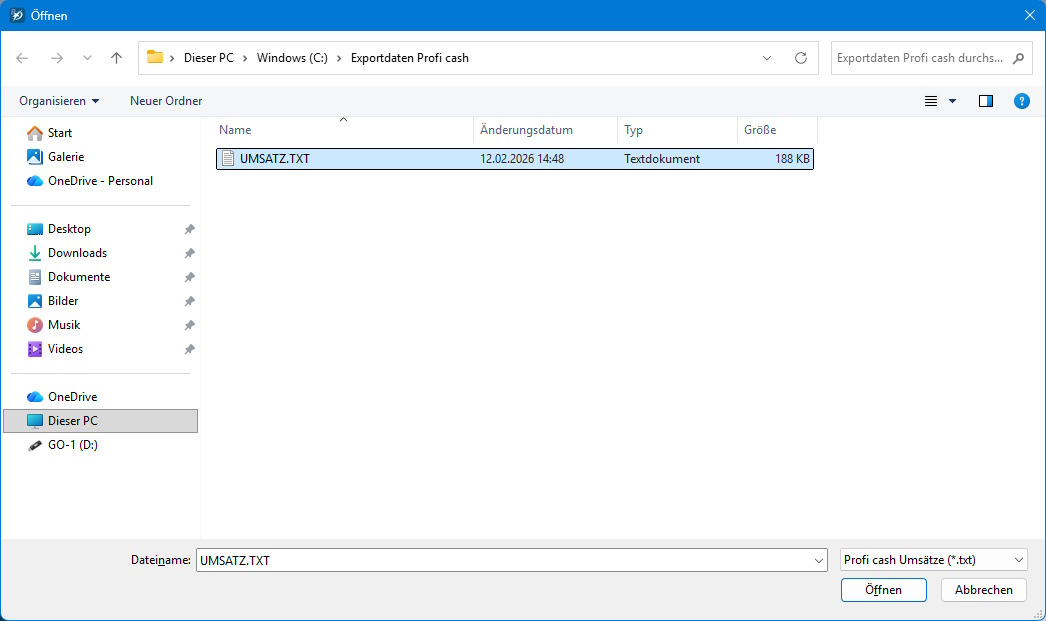 Screenshot Windows-Explorer